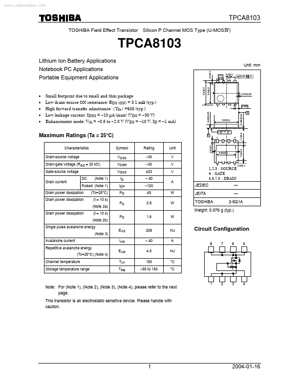 TPCA8103