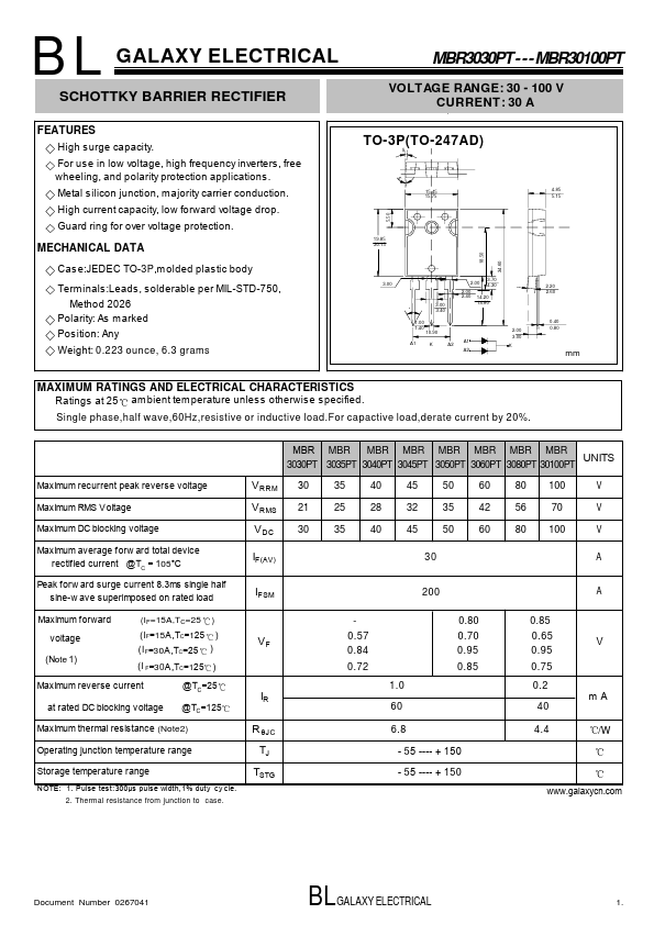 MBR3045PT