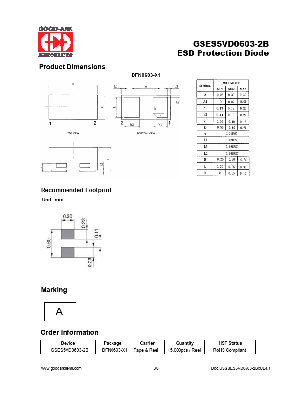 GSES3V3D0603-2B