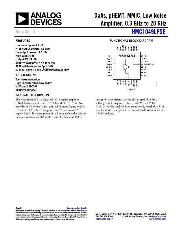 HMC1049LP5E