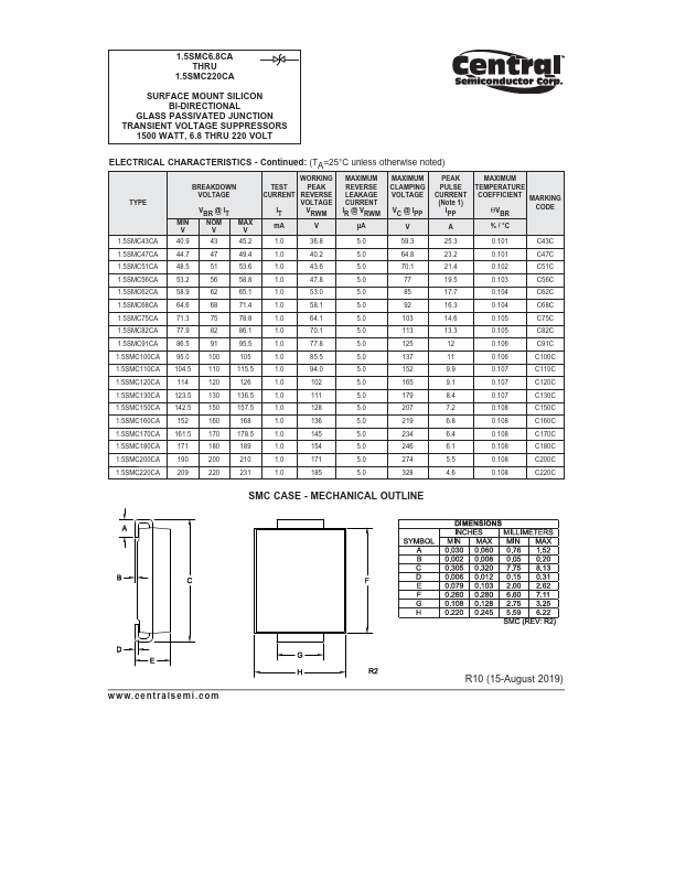 1.5SMC18CA