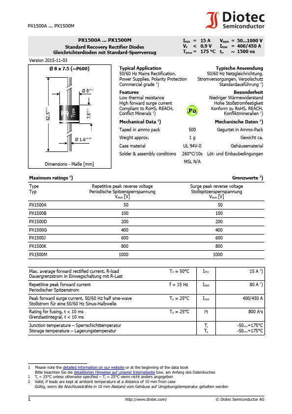 PX1500J