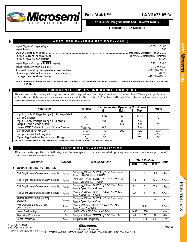 LXM1623-05-6X