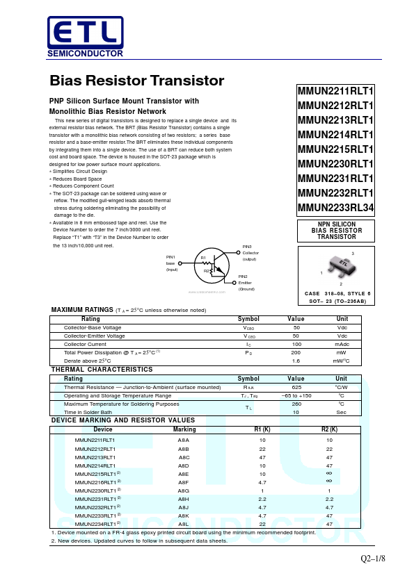 MMUN2231RLT1