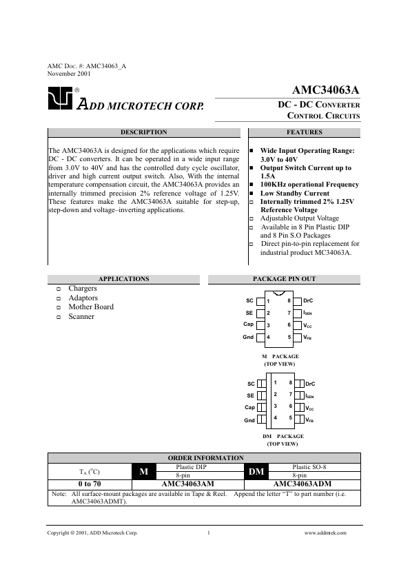 AMC34063A