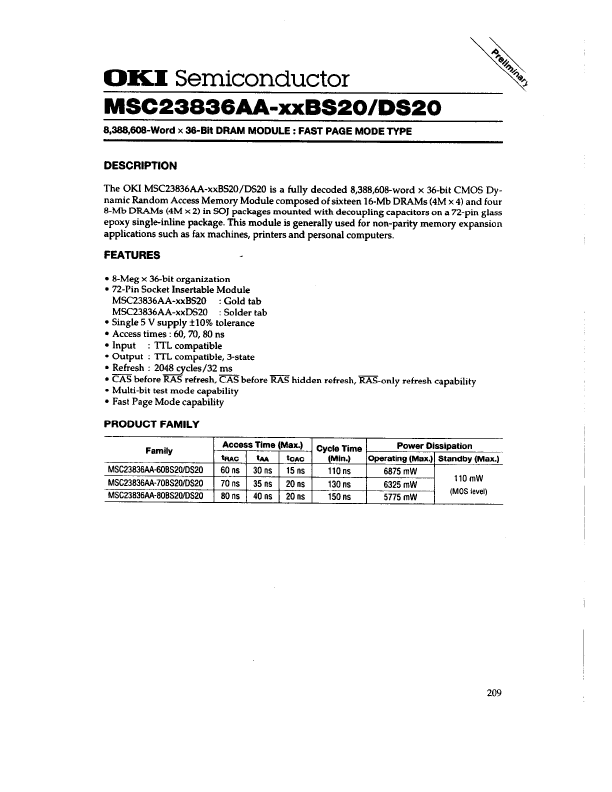 MSC23836AA-70BS20