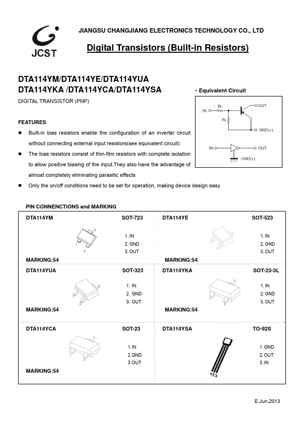 DTA114YCA