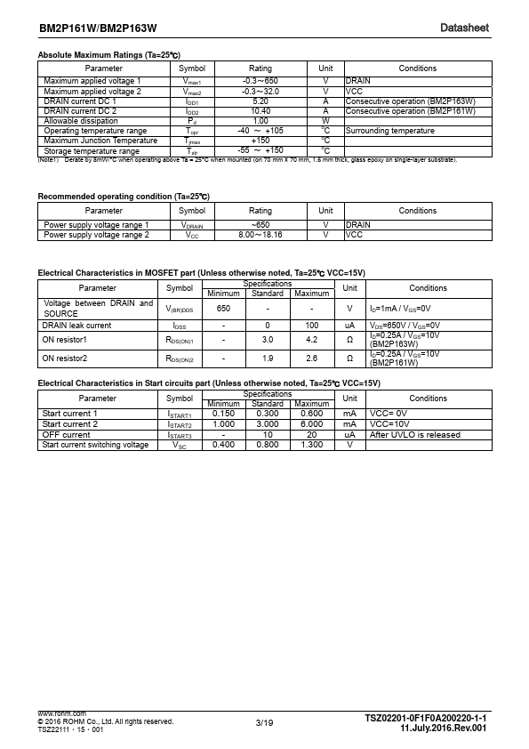 BM2P163W