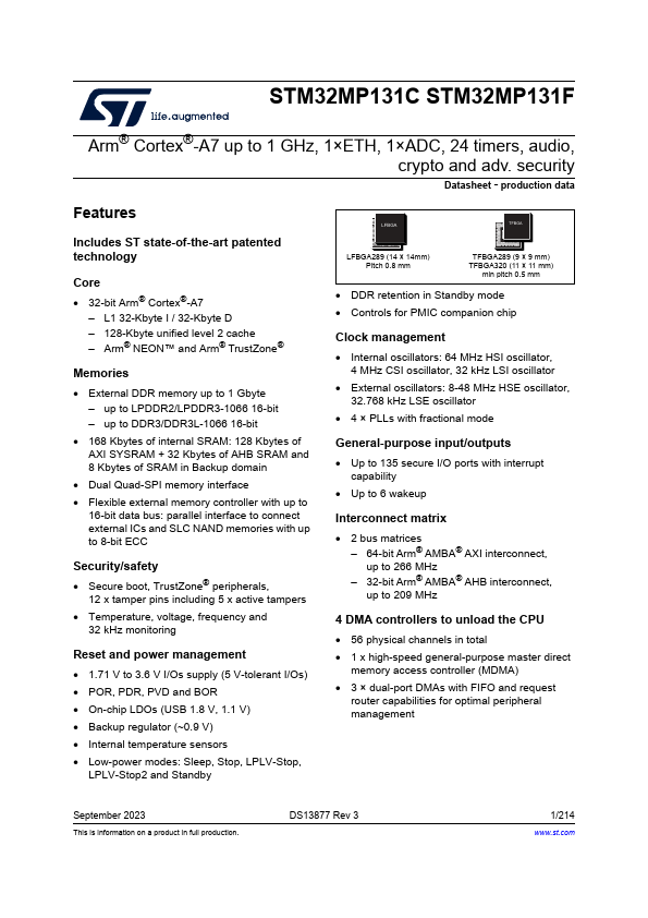 STM32MP131C