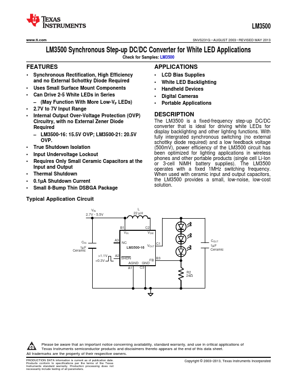 LM3500