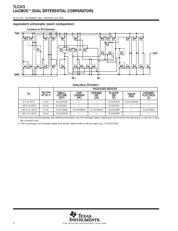 TLC372C