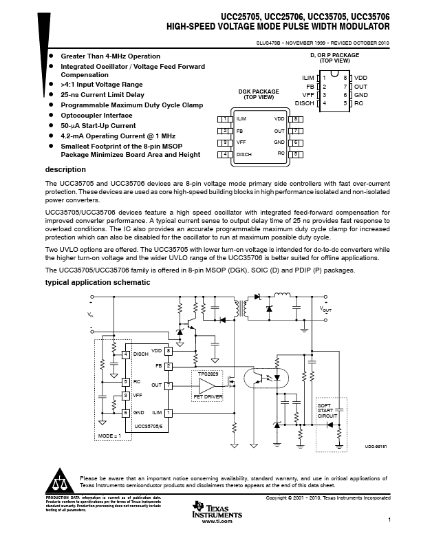 UCC25705