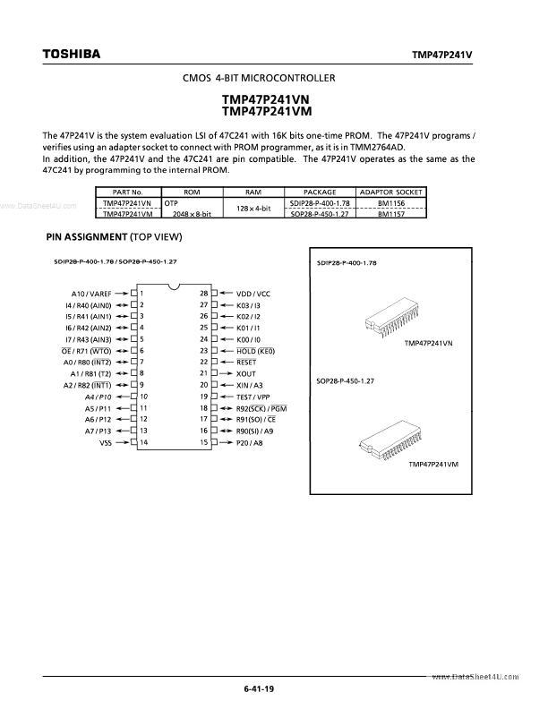 TMP47P241VM