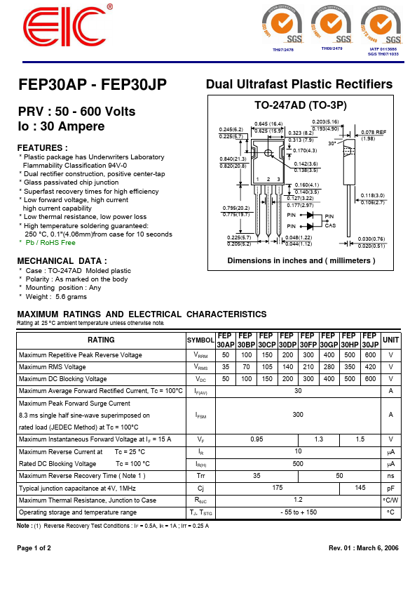 FEP30DP