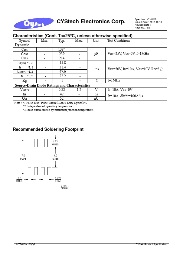 MTB015N10QQ8