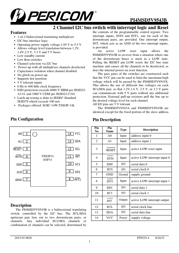 PI4MSD5V9543B