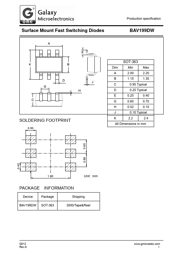 BAV199DW