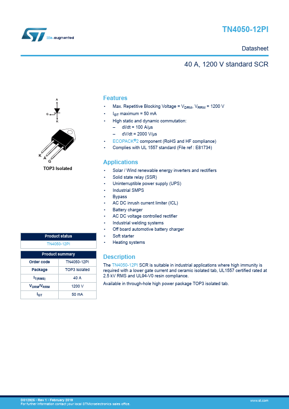 TN4050-12PI