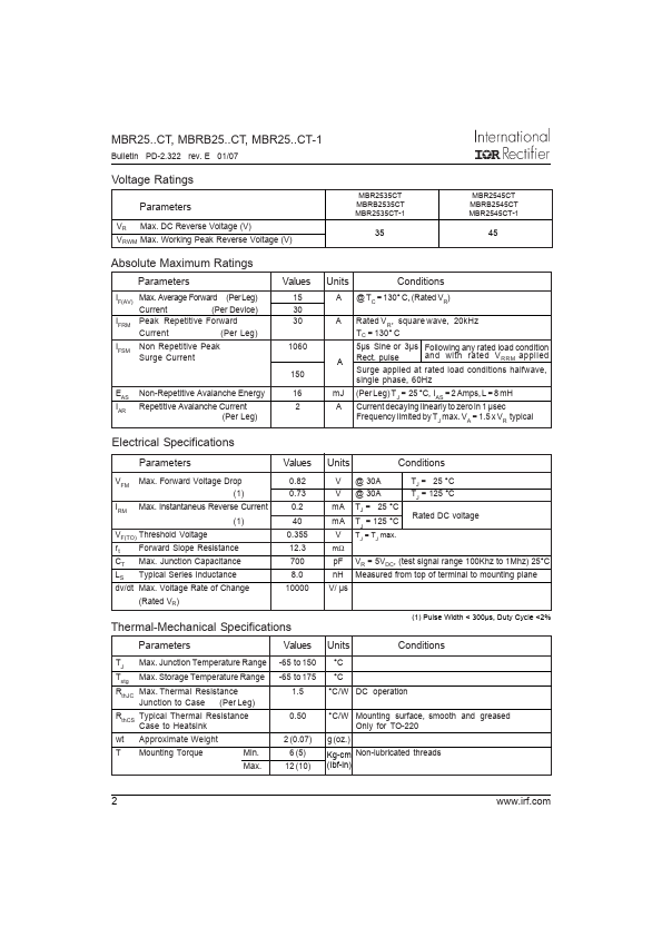 MBR2535CT-1