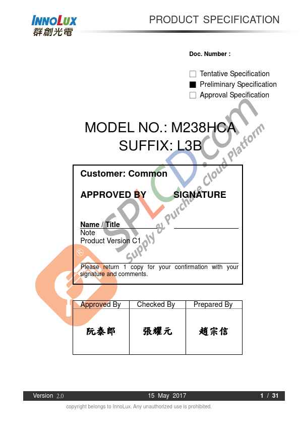 M238HCA-L3B