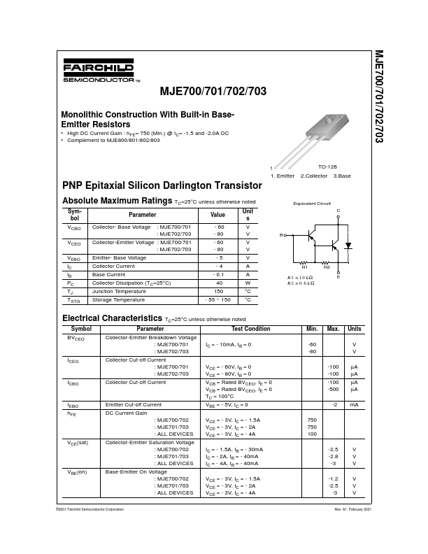 MJE702