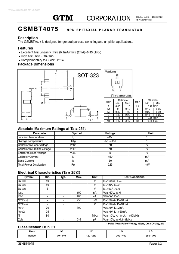 GSMBT4075