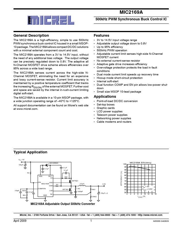 MIC2169A