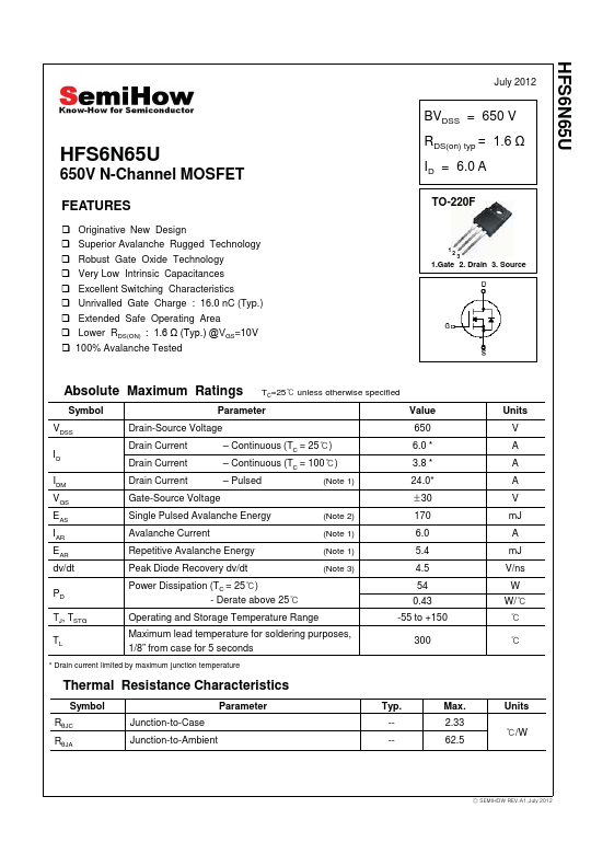 HFS6N65U