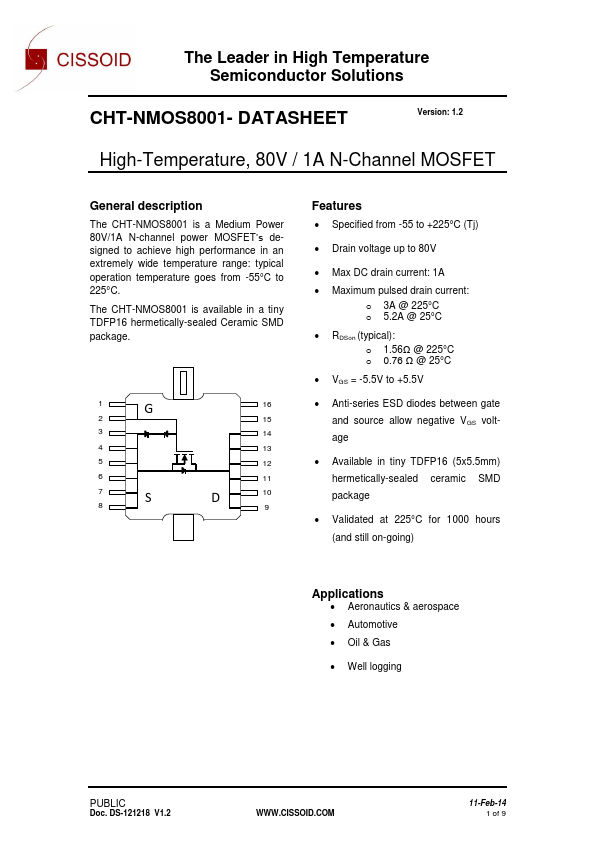 CHT-NMOS8001