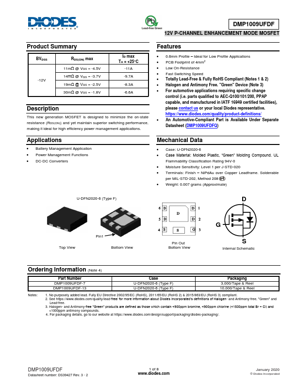 DMP1009UFDF