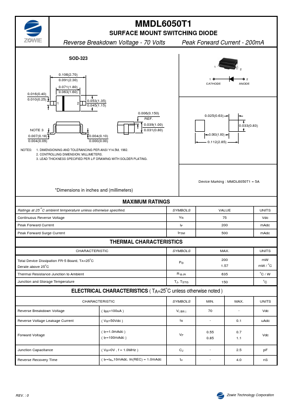 MMDL6050T1