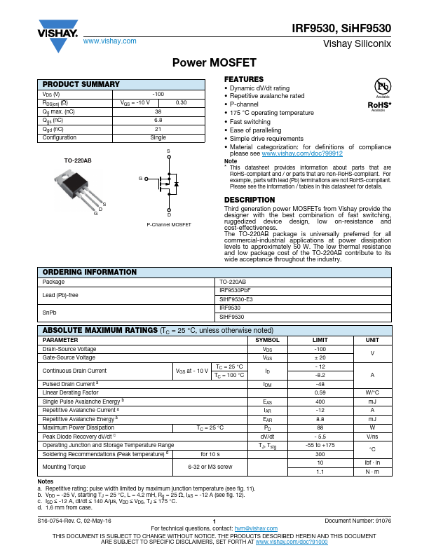 SiHF9530