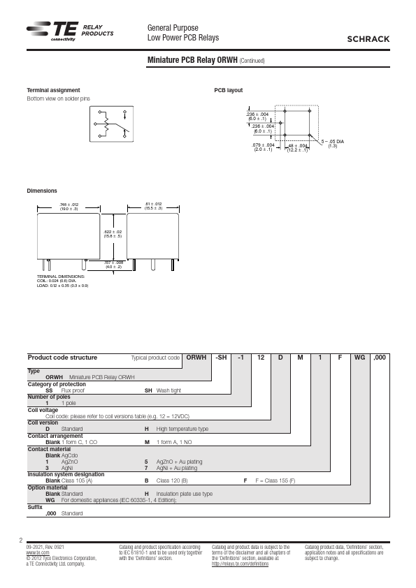 ORWH-SS-118H3F