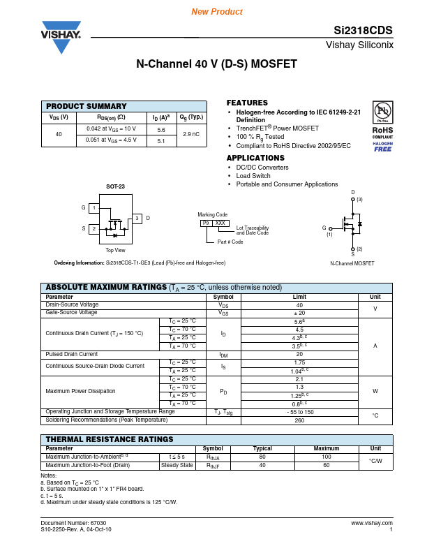 Si2312CDS