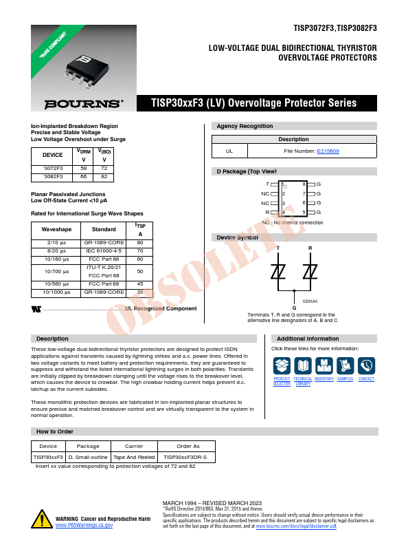 TISP3082F3