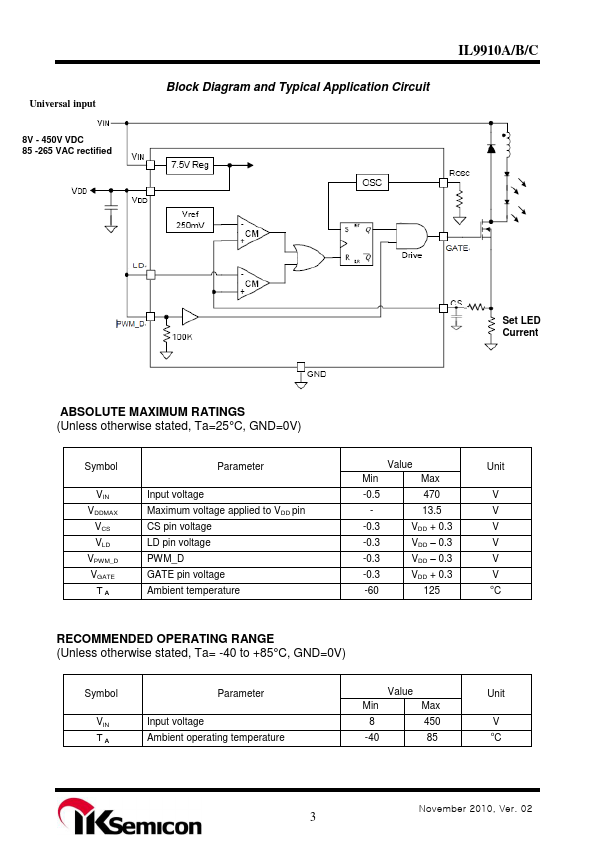 IL9910BDH