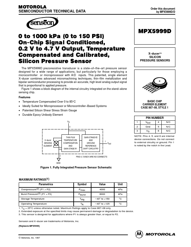 MPX5999D