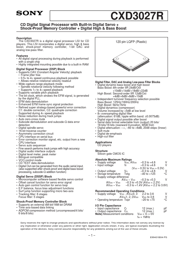 CXD3027R