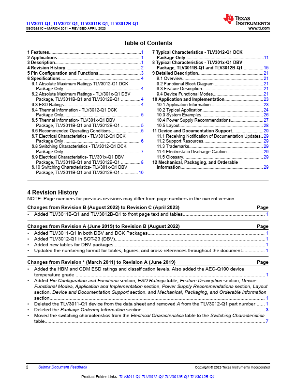 TLV3011B-Q1