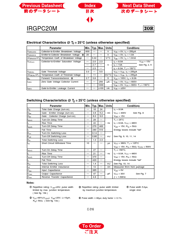 IRGPC20M