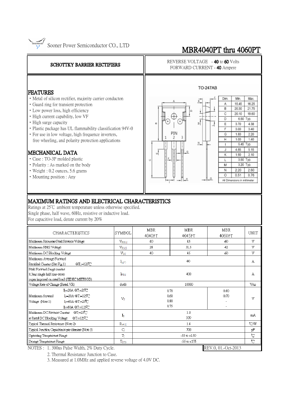 MBR4060PT