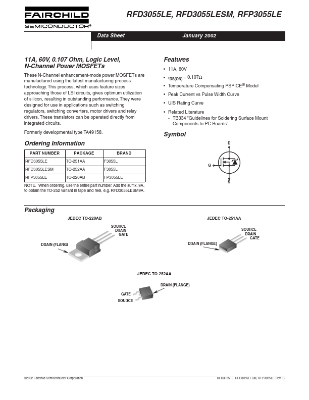 RFP3055LE