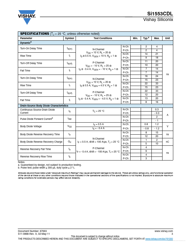 SI1553CDL