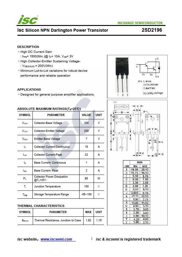 2SD2196