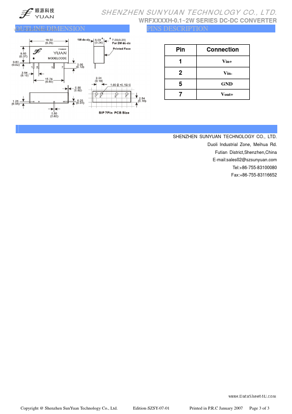 WRF2405H-2W