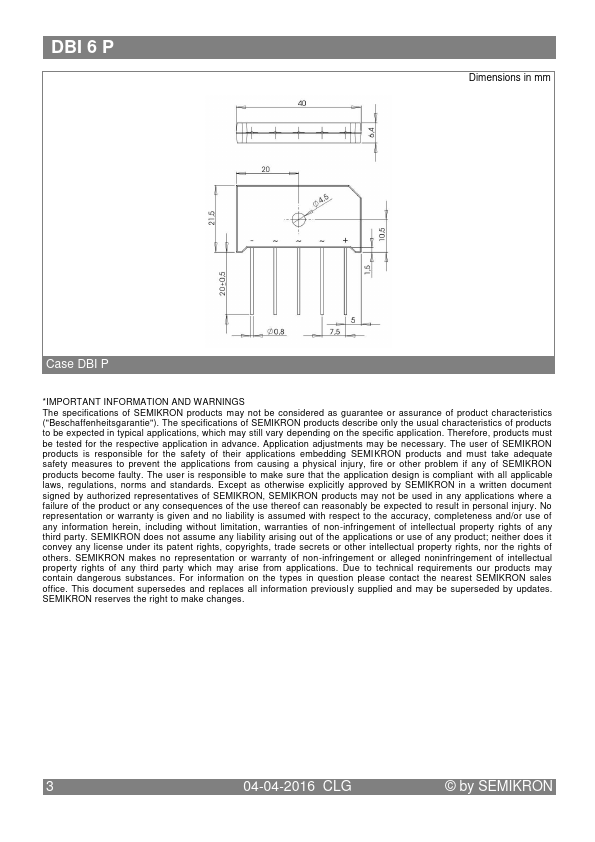 DBI6-18P