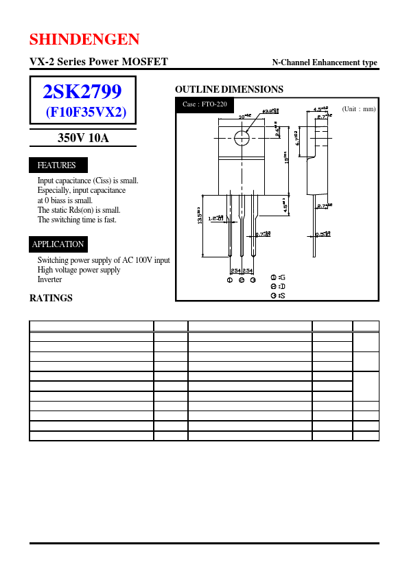 2SK2799