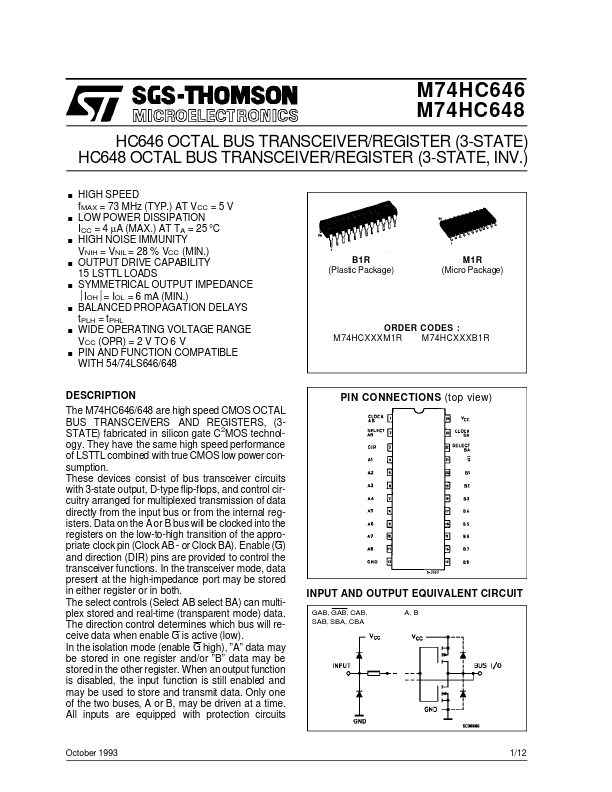 M74HC648