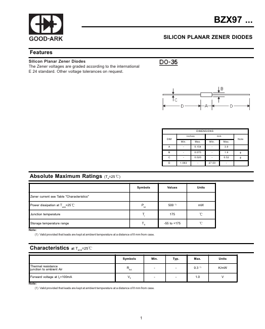 BZX97C22