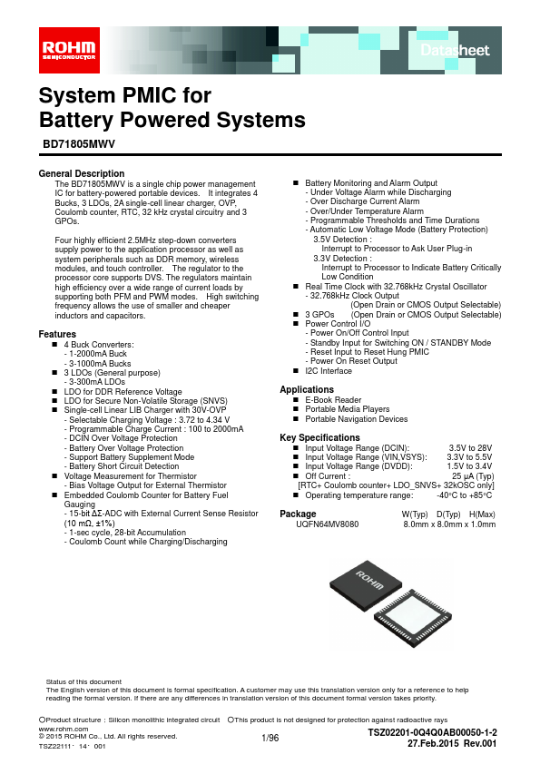 BD71805MWV